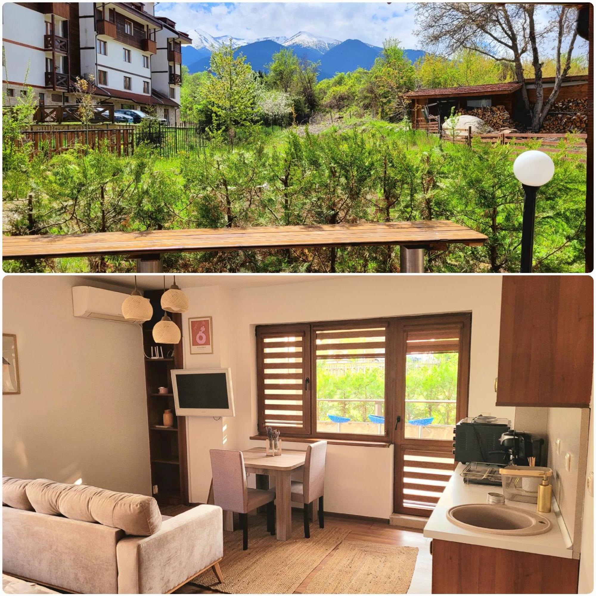 Cozy & Stylish Flat With Amazing View, 2Min Walk To Ski Road, 7-8 Min To Gondola Bansko Esterno foto
